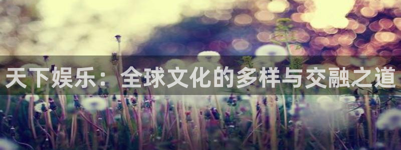 属马的今年会离婚吗：天下娱乐：全球文化的多样与交融之道